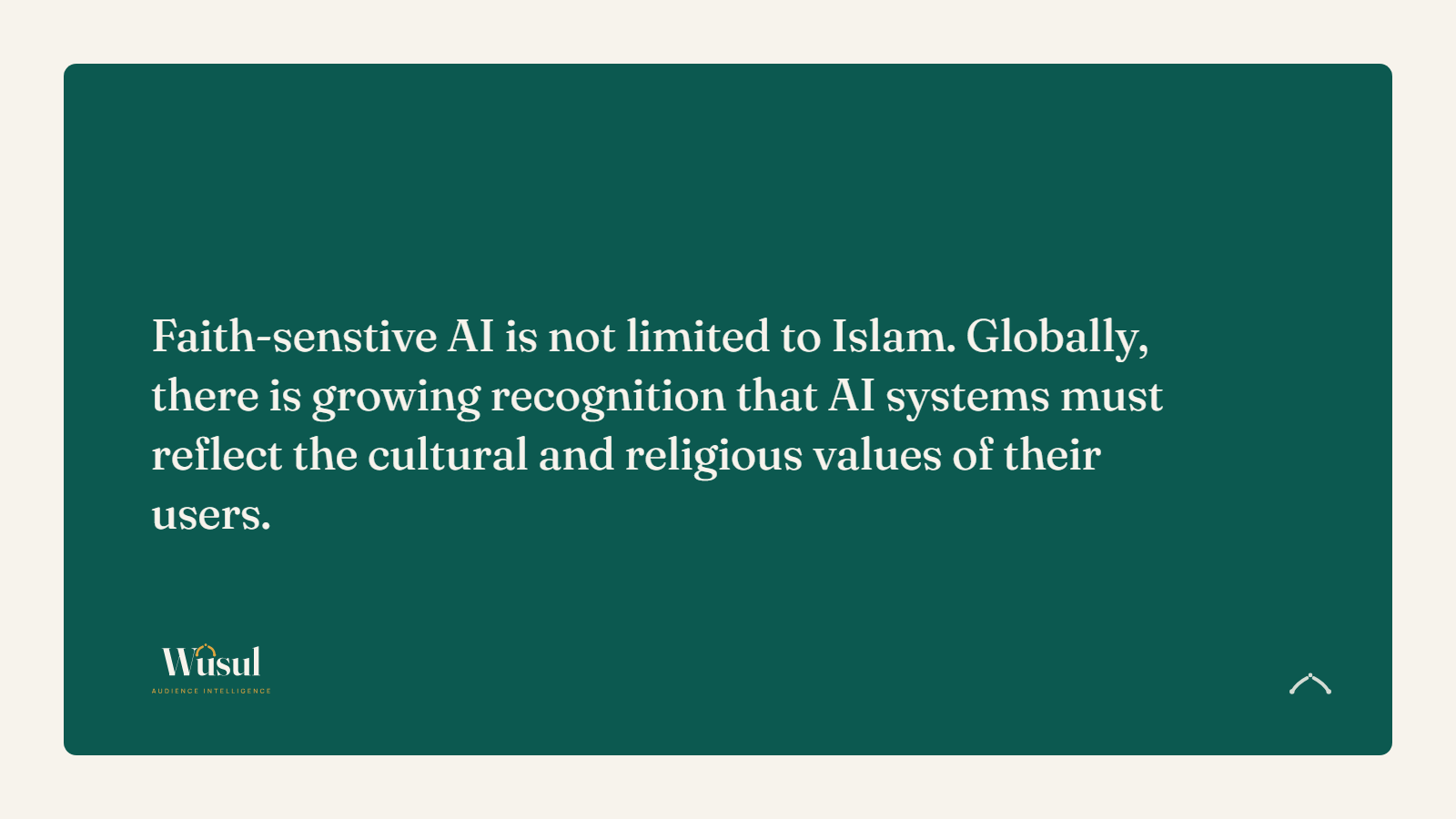 Faith-sensitive AI is a trend that reaches beyond Islam alone