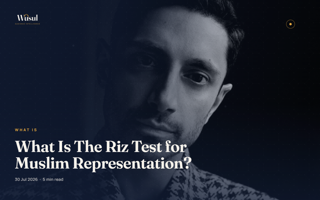 What Is The Riz Test For Muslim Representation?