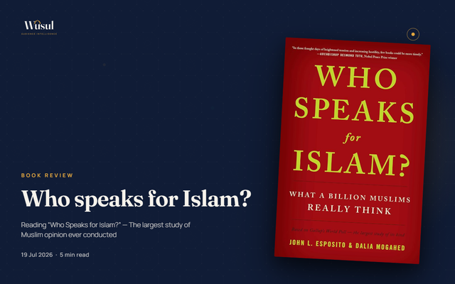 "Who Speaks for Islam?" Book Review