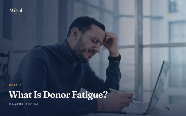 What Is Donor Fatigue?