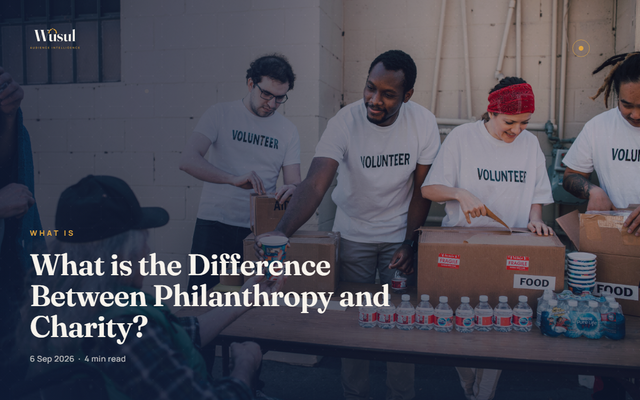 What is the Difference Between Philanthropy And Charity?