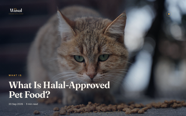 What Is Halal Pet Food? A Signal of Muslim Purchasing Intent