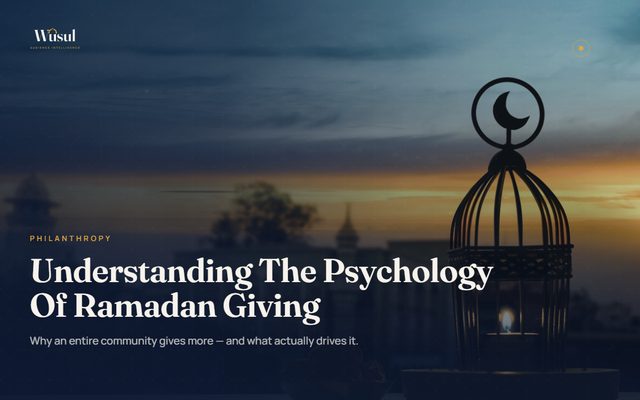 Understanding The Psychology Of Ramadan Giving